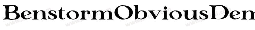 BenstormObviousDemo 字体转换 BenstormObviousDemo 字体转换